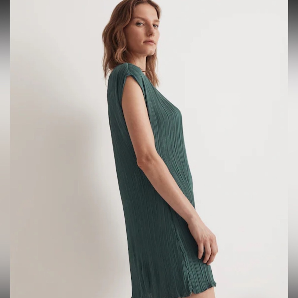 MADEWELL Plissé Mini Tee Dress - Picture 3 of 11